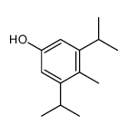 4-methyl-3,5-di(propan-2-yl)phenol Structure