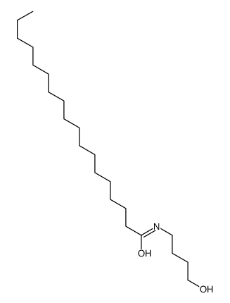 N-(4-hydroxybutyl)octadecanamide结构式