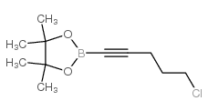 2-(5-CHLOROPENT-1-YN-1-YL)-4,4,5,5-TETRAMETHYL-1,3,2-DIOXABOROLANE picture