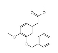 Methyl [3-(benzyloxy)-4-methoxyphenyl]acetate Structure