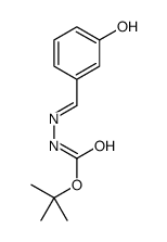 3-(N-Boc)-亚肼甲基苯酚结构式