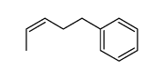 [(Z)-3-Pentenyl]benzene结构式