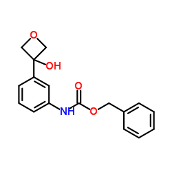 Benzyl [3-(3-hydroxy-3-oxetanyl)phenyl]carbamate picture