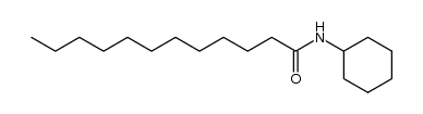 N-cyclohexyl-lauramide结构式