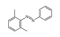 (2,6-dimethylphenyl)-phenyldiazene结构式