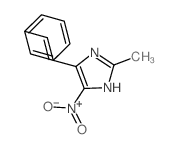 2-methyl-4-nitro-5-(2-phenylethenyl)-1H-imidazole Structure