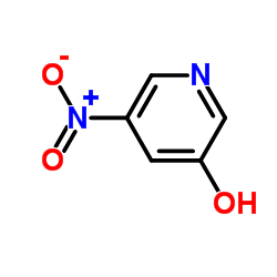 5-硝基吡啶-3-醇结构式