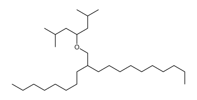 9-(2,6-dimethylheptan-4-yloxymethyl)nonadecane结构式