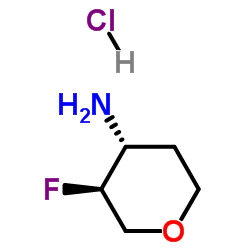 (3S,4R)-3-氟恶烷-4-胺盐酸盐图片