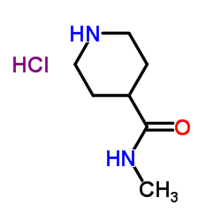 N-methylpiperidine-4-carboxamide hydrochloride Structure