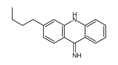 3-butylacridin-9-amine Structure