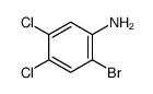 2-bromo-4,5-dichloroaniline Structure