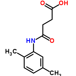 4-[(2,5-Dimethylphenyl)amino]-4-oxobutanoic acid Structure