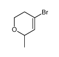 4-bromo-6-methyl-3,6-dihydro-2H-pyran Structure
