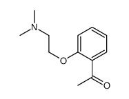 1-[2-(2-dimethylaminoethoxy)phenyl]ethanone结构式