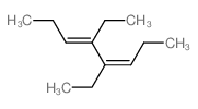 3,5-Octadiene, 4,5-diethyl-, (E,Z)- Structure