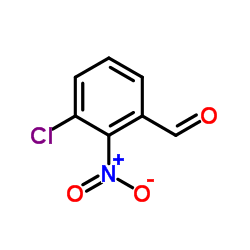 3-Chloro-2-nitrobenzaldehyde Structure