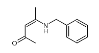 (Z)-3-(benzylamino)-1,3-dimethylprop-2-en-1-one Structure