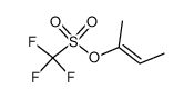 cis-2-Buten-2-yl-triflat结构式