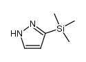 3-(Trimethylsilyl)-1H-pyrazole Structure