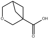 3-Oxabicyclo[3.1.1]heptane-1-carboxylic acid Structure