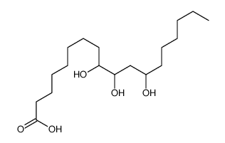 9,10,12-trihydroxyoctadecanoic acid结构式