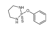 2-phenoxy-2-sulfanylidene-1,3,2λ5-diazaphosphinane结构式