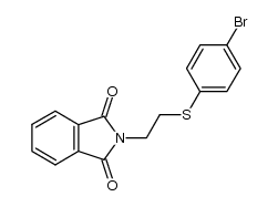 N-[2-(4-bromo-phenylsulfanyl)-ethyl]-phthalimide Structure