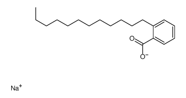 sodium,2-dodecylbenzoate结构式