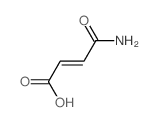 2-Butenoic acid,4-amino-4-oxo-, (2E)- structure