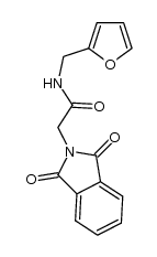 2-(1,3-dioxoisoindolin-2-yl)-N-(furan-2-ylmethyl)acetamide Structure