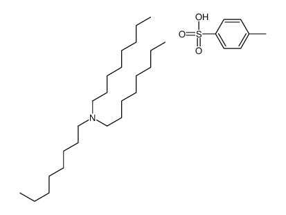 N,N-dioctyloctan-1-amine,4-methylbenzenesulfonic acid结构式