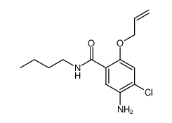 2-Allyloxy-5-amino-N-butyl-4-chloro-benzamide Structure