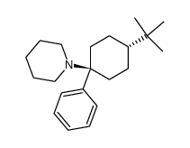1-Phenyl-4-tert-butyl-cyclohexylpiperidin结构式