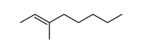 3-methyloct-2-ene结构式