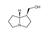 (1S-cis)-Hexahydro-1H-pyrrolizine-1-methanol Structure