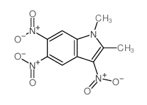 1,2-dimethyl-3,5,6-trinitro-indole picture