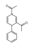 1,3-diacetyl-1,4-dihydro-4-phenylpyridine结构式
