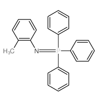 Benzenamine,2-methyl-N-(triphenylphosphoranylidene)- structure