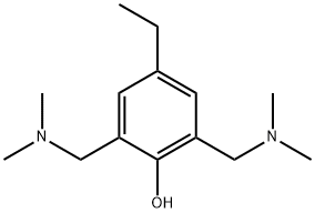 2,6-bis[(dimethylamino)methyl]-4-ethylbenzenol Structure