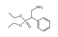 diethyl (2-amino-1-phenylethyl)phosphonate Structure