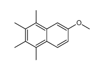 6-methoxy-1,2,3,4-tetramethylnaphthalene Structure