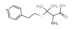S-BETA-(4-PYRIDYLETHYL)-DL-PENICILLAMINE structure