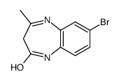 7-bromo-4-methyl-1,3-dihydro-1,5-benzodiazepin-2-one Structure