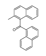 (2-Methyl-1-naphthyl)-1'-naphthylmethanone Structure