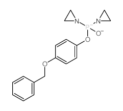 p-(BENZYLOXY)PHENYL BIS(1-AZIRIDINYL) PHOSPHINATE picture