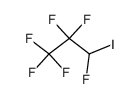 1,1,1,2,2,3-hexafluoro-3-iodo-propane Structure