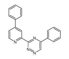 5-phenyl-3-(4-phenylpyridin-2-yl)-1,2,4-triazine Structure