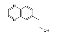 6-Quinoxalineethanol structure