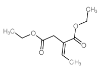 diethyl (2E)-2-ethylidenebutanedioate结构式